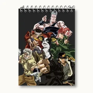 دفتر یادداشت انیمه جوجو Jojo