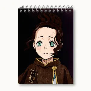 دفتر یادداشت چارمی پاپیستون انیمه بلک کلاور Black Clover