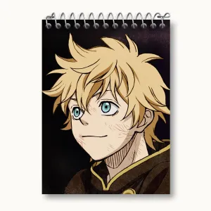 دفتر یادداشت لاک ولیتا انیمه بلک کلاور Black Clover