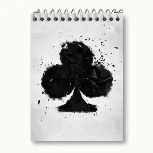 دفتر یادداشت شبدر سیاه انیمه بلک کلاور Black Clover