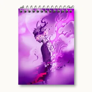 دفتر یادداشت آستا انیمه بلک کلاور Black Clover