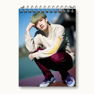 دفتر یادداشت بنگ چان گروه استری کیدز Stray Kids