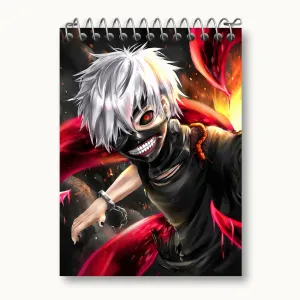 دفتر یادداشت کانکی کن انیمه توکیو غول Tokyo Ghoul