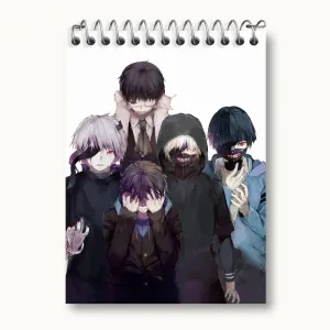 دفتر یادداشت کانکی کن انیمه توکیو غول Tokyo Ghoul