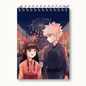 دفتر یادداشت کیلوا و آلوکا انیمه هانتر ایکس هانتر Hunter × Hunter