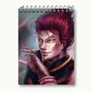 دفتر یادداشت هیسوکا جوکر انیمه هانتر ایکس هانتر  Hunter × Hunter