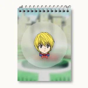 دفتر یادداشت کوراپیکا انیمه هانتر ایکس هانتر  Hunter × Hunter