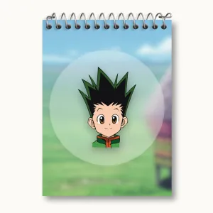 دفتر یادداشت گون فریکس انیمه هانتر ایکس هانتر  Hunter × Hunter