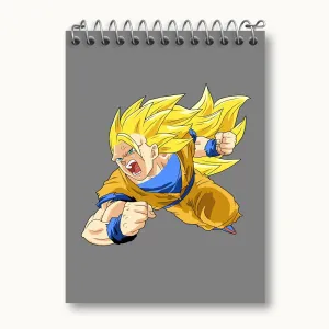 دفتر یادداشت گوکو انیمه دراگون بال Dragon Ball