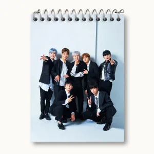 دفتر یادداشت گروه مانستا اکس MONSTA X