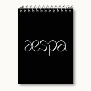 دفتر یادداشت گروه آسپا Aespa