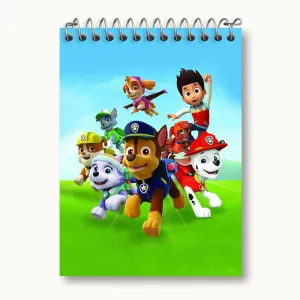 دفتر یادداشت سگ های نگهبان Paw Patrol