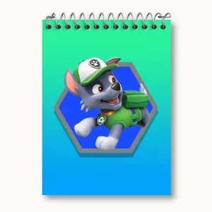 دفتر یادداشت راکی سگ های نگهبان Paw Patrol