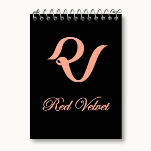 دفتر یادداشت گروه رد ولوت Red Velvet