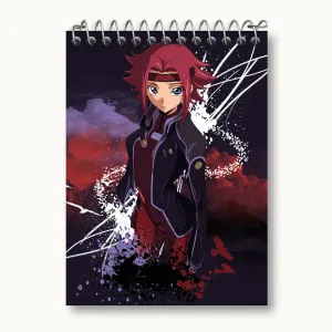 دفتر یادداشت کالن کوزوکی انیمه کد گیاس Code Geass