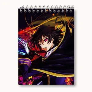 دفتر یادداشت لولوش وی بریتانیا انیمه کد گیاس Code Geass