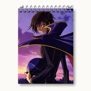 دفتر یادداشت لولوش وی بریتانیا انیمه کد گیاس Code Geass