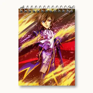 دفتر یادداشت لولوش وی بریتانیا انیمه کد گیاس Code Geass