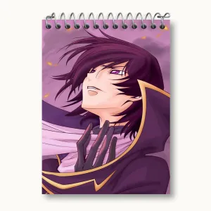 دفتر یادداشت لولوش وی بریتانیا انیمه کد گیاس Code Geass