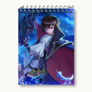 دفتر یادداشت لولوش وی بریتانیا انیمه کد گیاس Code Geass