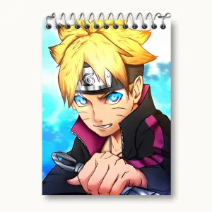 دفتر یادداشت بوروتو اوزوماکی انیمه بوروتو Boruto