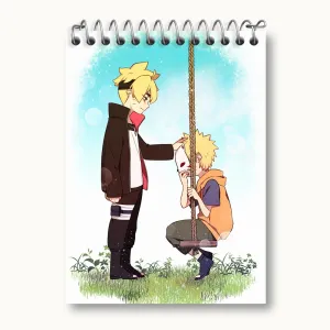 دفتر یادداشت ناروتو و بورتو انیمه بوروتو Boruto