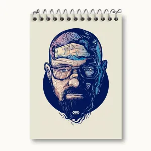 دفتر یادداشت والتر وایت سریال بریکینگ بد Breaking Bad