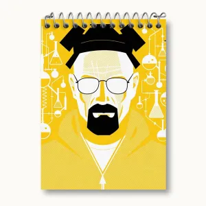 دفتر یادداشت سریال بریکینگ بد Breaking Bad