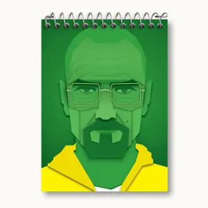 دفتر یادداشت والتر وایت سریال بریکینگ بد Breaking Bad
