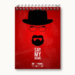 دفتر یادداشت سریال بریکینگ بد Breaking Bad