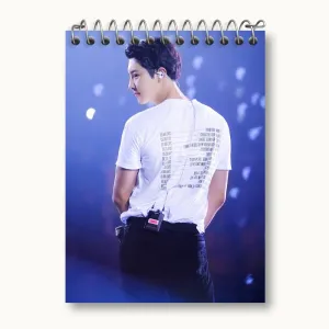 دفتر یادداشت پارک چانیول گروه اکسو EXO