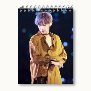 دفتر یادداشت پارک چانیول گروه اکسو EXO
