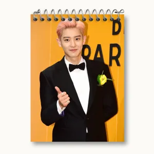 دفتر یادداشت پارک چانیول گروه اکسو EXO