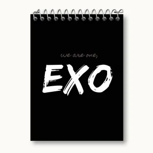 دفتر یادداشت گروه اکسو EXO