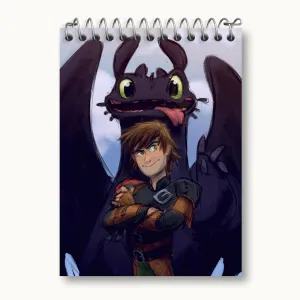 دفتر یادداشت اژدها سواران DreamWorks Dragons
