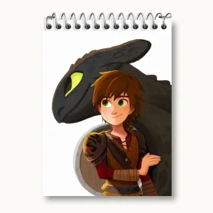 دفتر یادداشت اژدها سواران DreamWorks Dragons