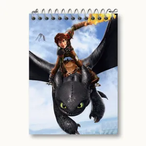 دفتر یادداشت اژدها سواران DreamWorks Dragons