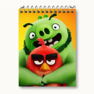 دفتر یادداشت پرندگان خشمگین Angry Birds