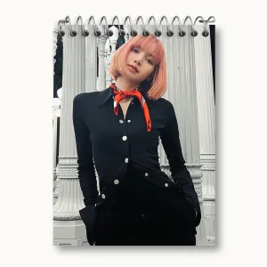 دفتر یادداشت لیسا بلک پینک Black Pink