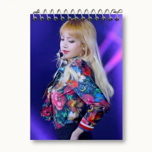 دفتر یادداشت لیسا بلک پینک Black Pink