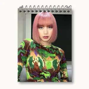 دفتر یادداشت لیسا بلک پینک Black Pink