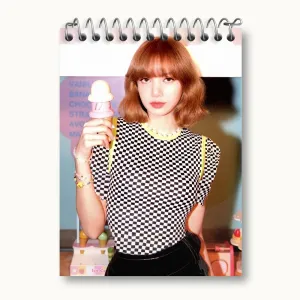 دفتر یادداشت لیسا بلک پینک Black Pink