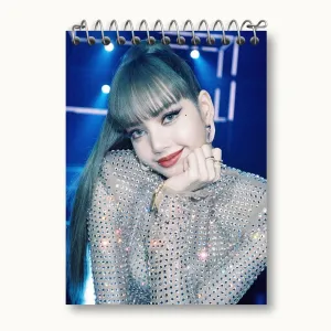دفتر یادداشت لیسا بلک پینک Black Pink