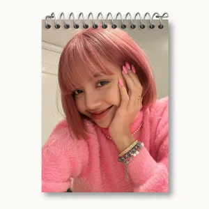 دفتر یادداشت لیسا بلک پینک Black Pink