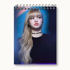 دفتر یادداشت لیسا بلک پینک Black Pink