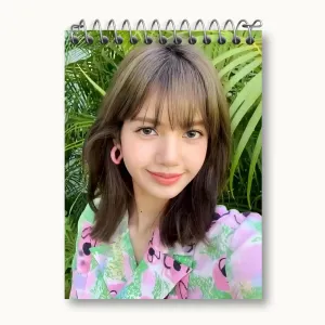 دفتر یادداشت لیسا بلک پینک Black Pink
