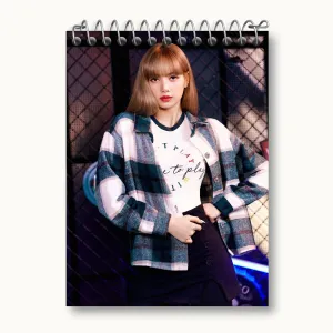دفتر یادداشت لیسا بلک پینک Black Pink
