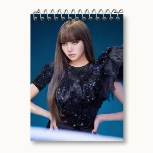 دفتر یادداشت لیسا بلک پینک Black Pink
