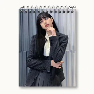 دفتر یادداشت لیسا بلک پینک Black Pink