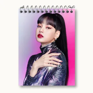 دفتر یادداشت لیسا بلک پینک Black Pink